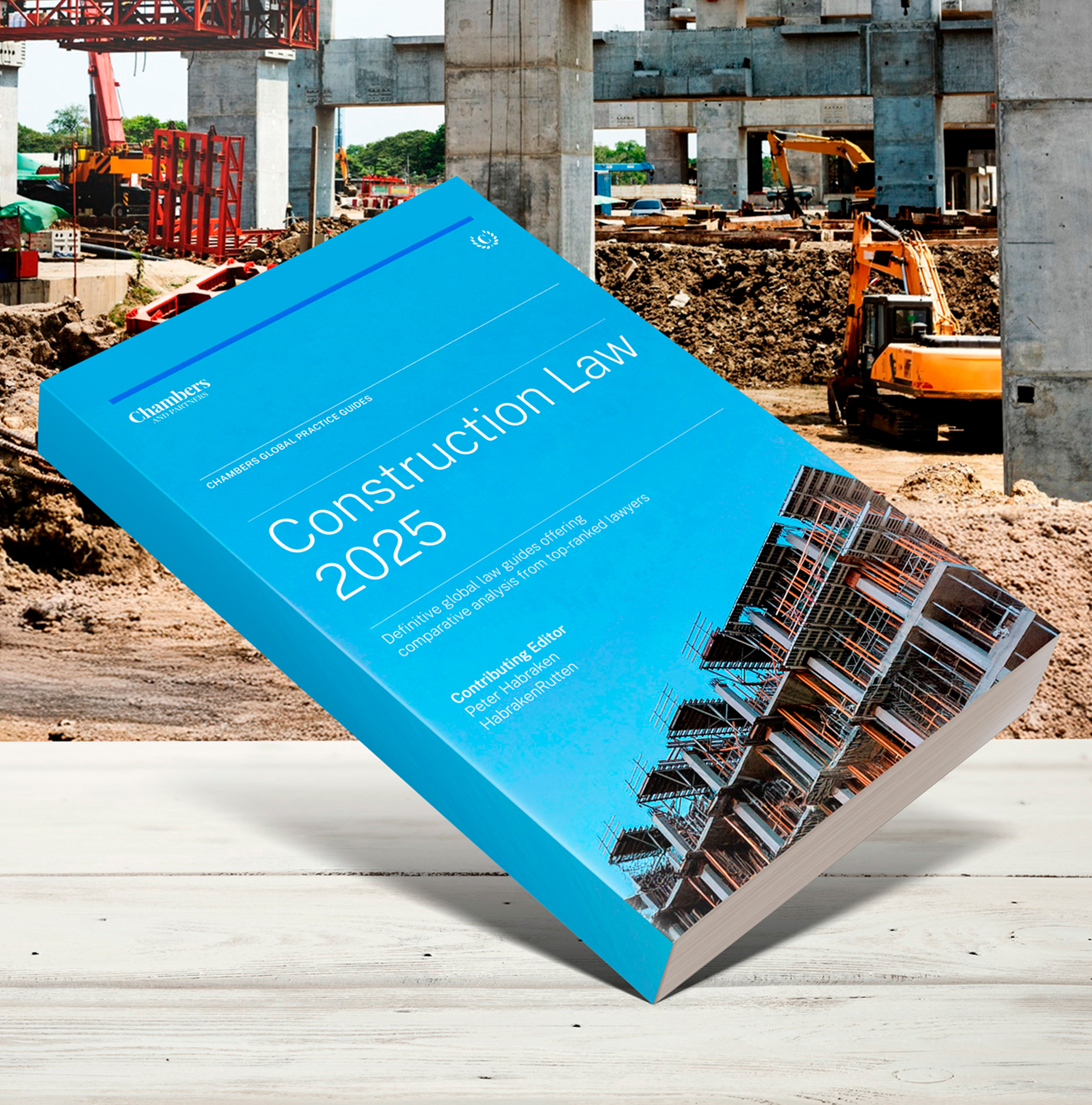 Portada de Chambers & Partners Global Practice Guides 2025 sobre Derecho de la Construcción en México, con contribución de Roberto Hernández-García y Juan Pablo Sandoval de COMAD, S.C.