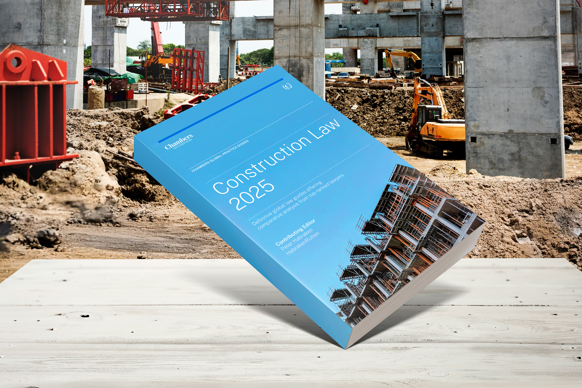 Portada de Chambers & Partners Global Practice Guides 2025 sobre Derecho de la Construcción en México, con contribución de Roberto Hernández-García y Juan Pablo Sandoval de COMAD, S.C.